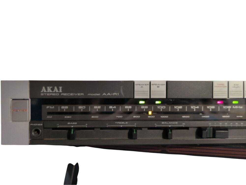 Vintage AKAI AA-R1 Stereo Receiver Tested & Works & comes with original box